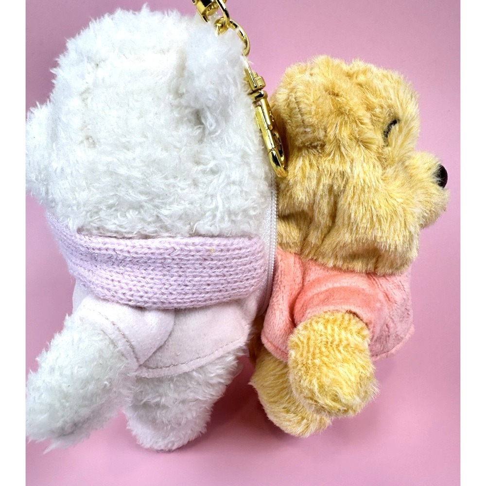 Disney  Store Japan Winnie the Pooh‎ Nesting Plush Keychain Pouch